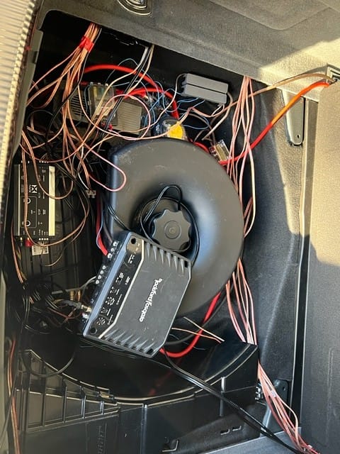 Amp install photo 1